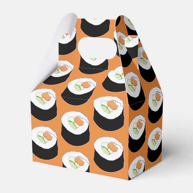 SUSHI FAVOUR BOX (Back Side)