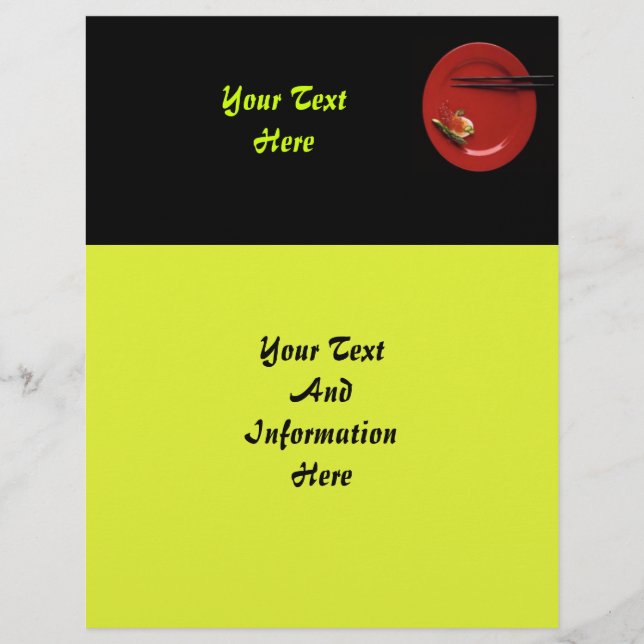 Sushi Flyer (Front)