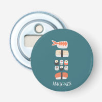 Sushi Food Art Custom Name