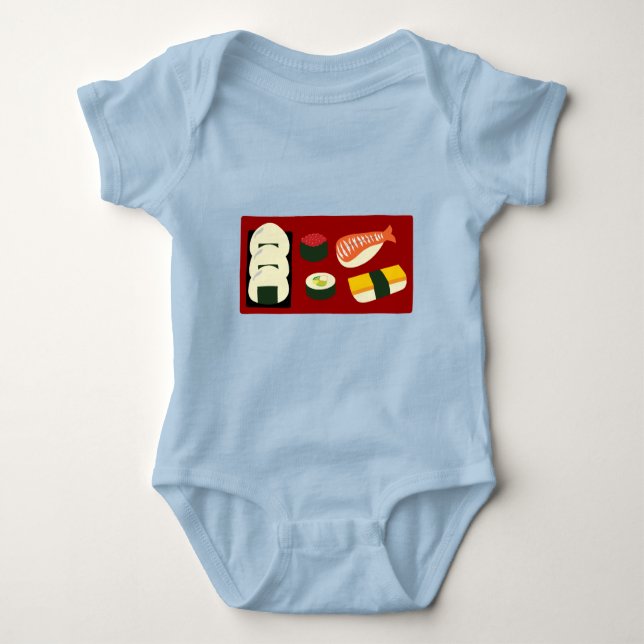 Sushi Fun Baby Bodysuit (Front)