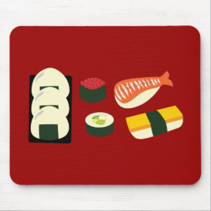 Sushi Fun Mouse Pad