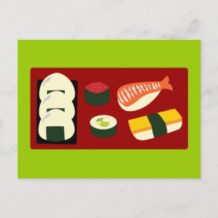 Sushi Fun Postcard
