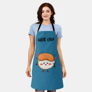 Sushi Is My Valentine Apron
