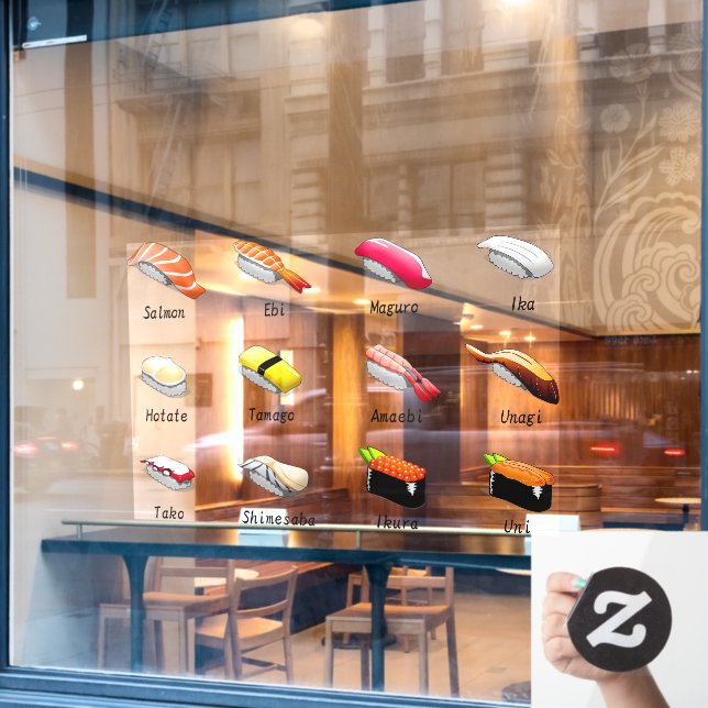 Sushi Japanese Food Food Japanese Fish Japan Rice (Cafe Window)