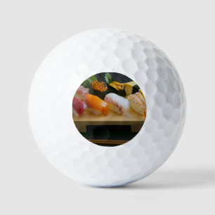 Sushi Lineup – Classic Wooden Golf Ball