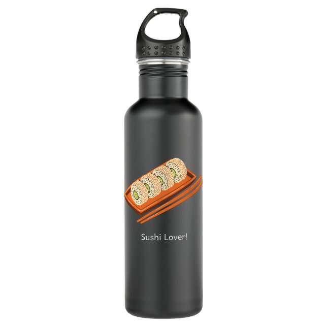 Sushi Lover 710 Ml Water Bottle (Front)