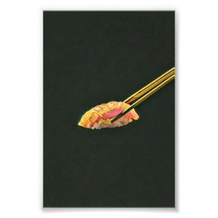 Sushi lover gift photo print