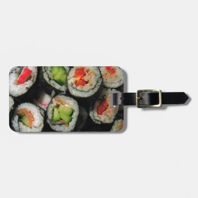 Sushi Luggage Tag (Front Horizontal)