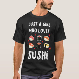 Sushi Maki Nigiri  Japan Food Fish Sake Ebi Unagi T-Shirt