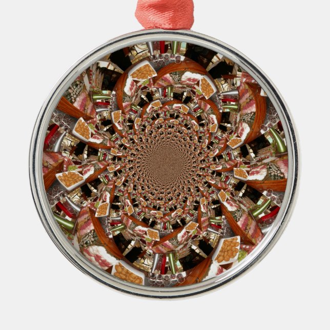 Sushi Metal Tree Decoration (Front)