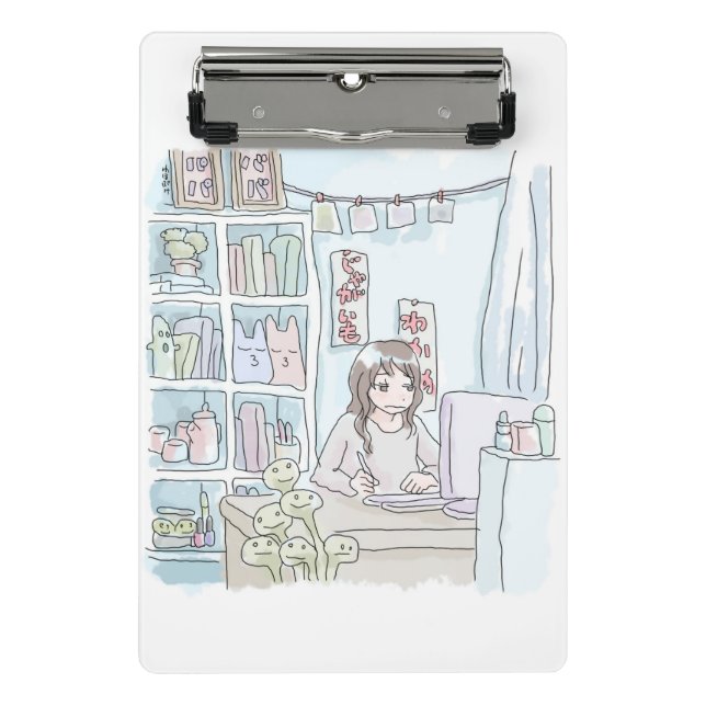 SUSHI MISCELLANEOUS SHELF MINI CLIPBOARD (Front)
