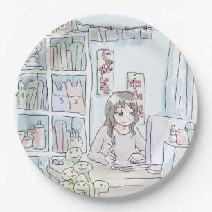 SUSHI MISCELLANEOUS SHELF PAPER PLATE