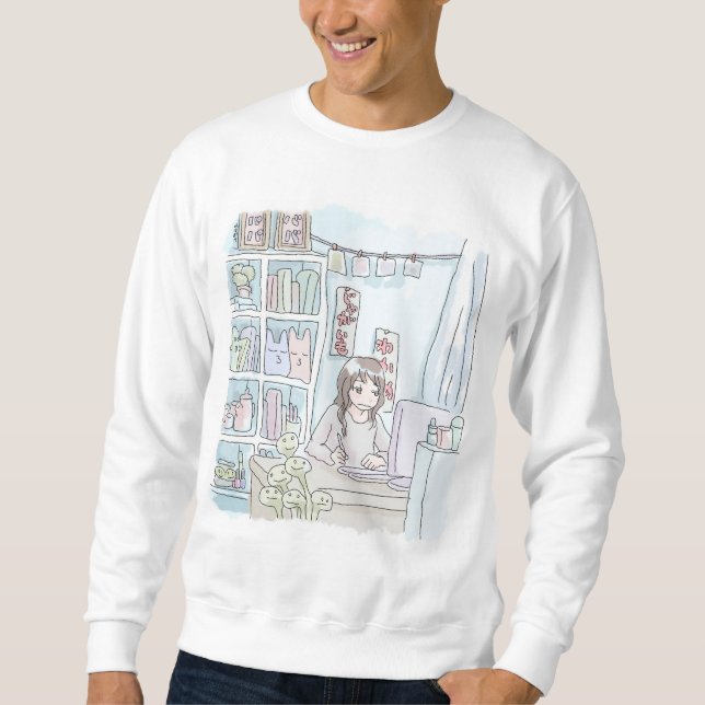 SUSHI MISCELLANEOUS SHELF SWEATSHIRT (Front)