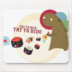 Sushi Monster Mousepad