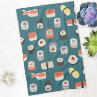 Sushi Nigiri Maki Roll Pattern