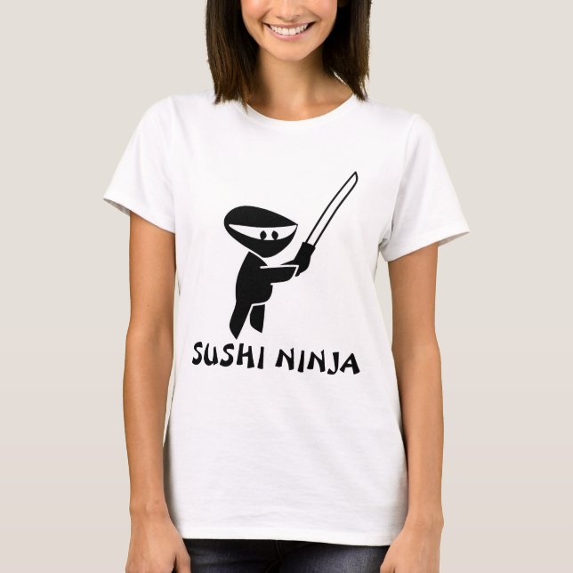 Sushi Ninja T-shirts (Front)