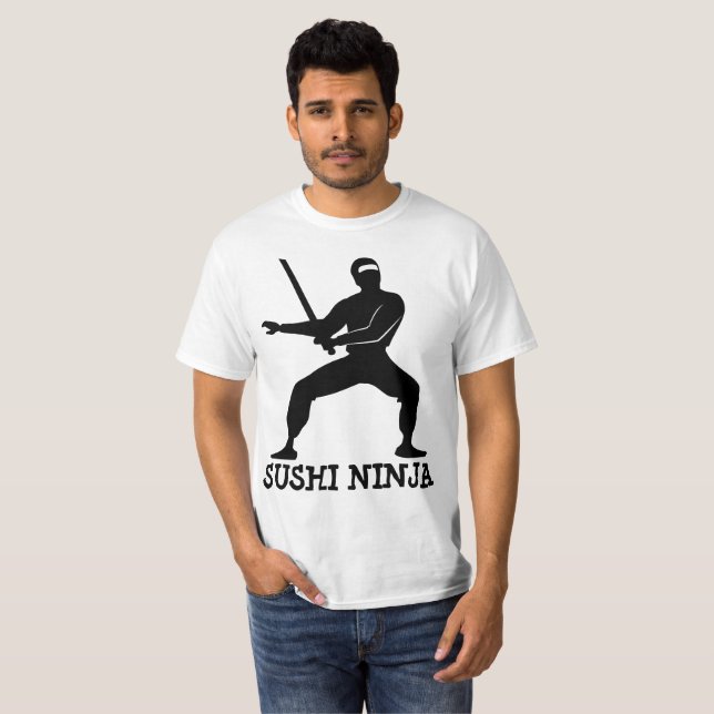 SUSHI NINJA T-shirts mens (Front Full)