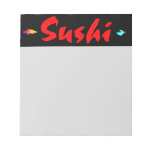 Sushi Notepad