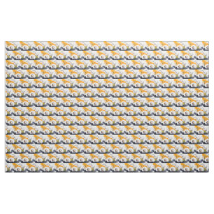 Sushi on a plate fabric