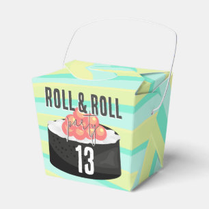 Sushi party favour box