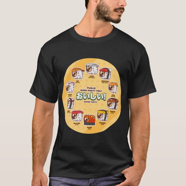 Sushi Party Tray T-Shirt (Front)