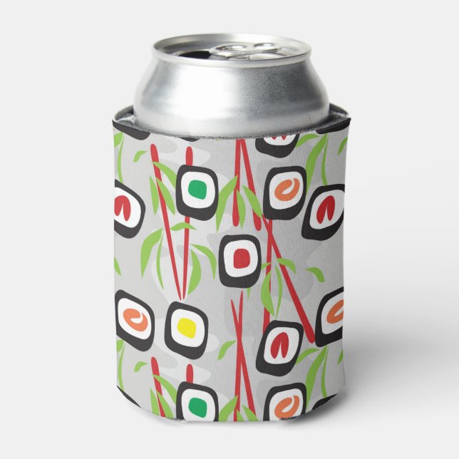 Sushi Pattern Can Cooler (Can Front)