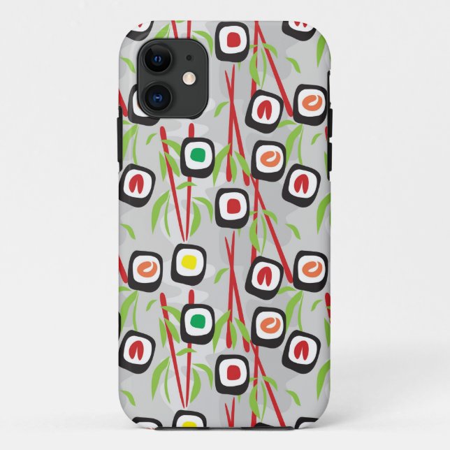 Sushi Pattern Case-Mate iPhone Case (Back)