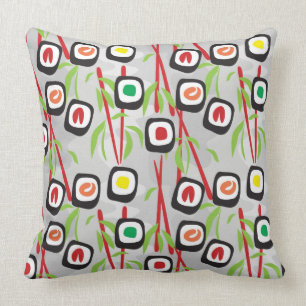 Sushi Pattern Cushion