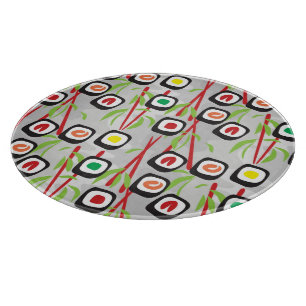Sushi Pattern Cutting Board