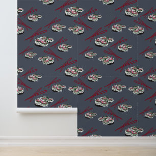 Sushi Pattern Wallpaper