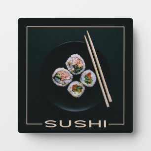 Sushi plaque