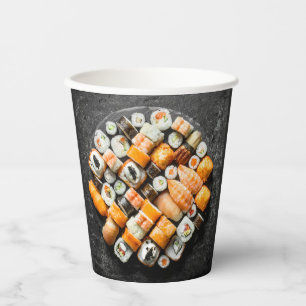 Sushi Platter Paper Cups