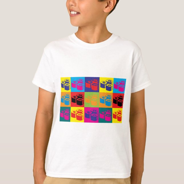Sushi Pop Art T-Shirt (Front)