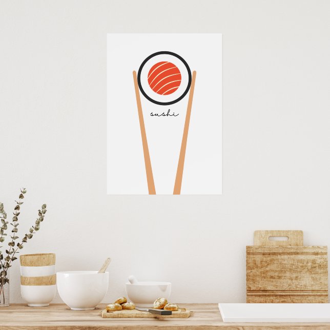 Sushi  poster (Kitchen)
