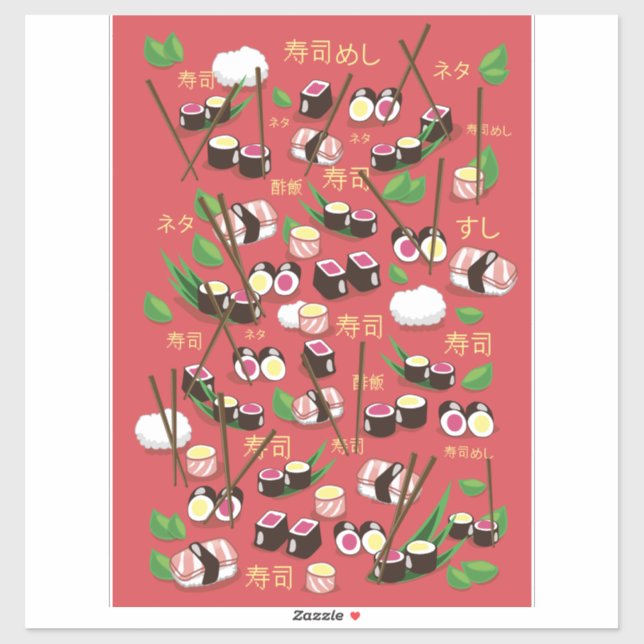 Sushi Red (Sheet)