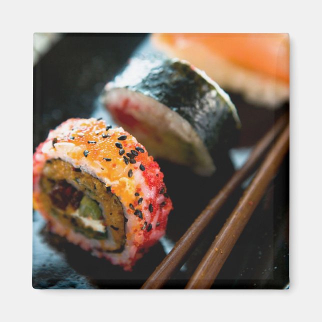 Sushi Rolls Magnet (Front)