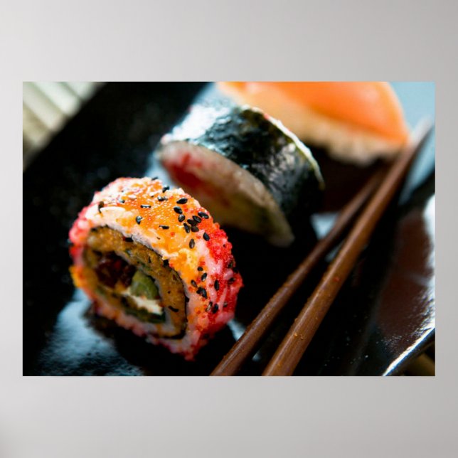 Sushi Rolls Poster (Front)