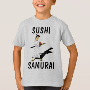 SUSHI SAMURAI FUNNY BOYS T-SHIRTS