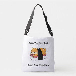 Sushi Shiba Inu - Cute Dog Japanese Food Crossbody Bag