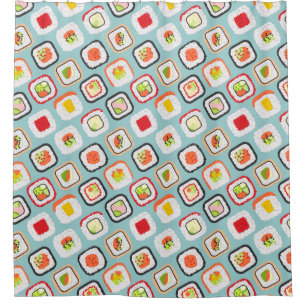 Sushi Shower Curtain