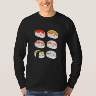 Sushi Sixpack Cats For All Cat T-Shirt