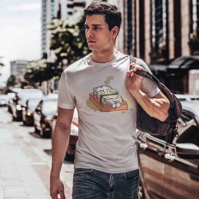 Sushi Sleeping   T-Shirt (Creator Uploaded)