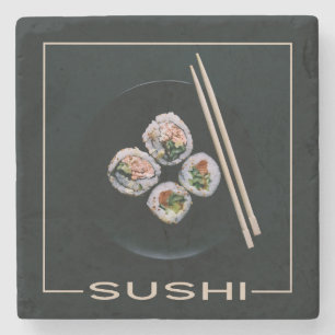 Sushi stone coasters