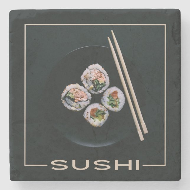 Sushi stone coasters (Front)