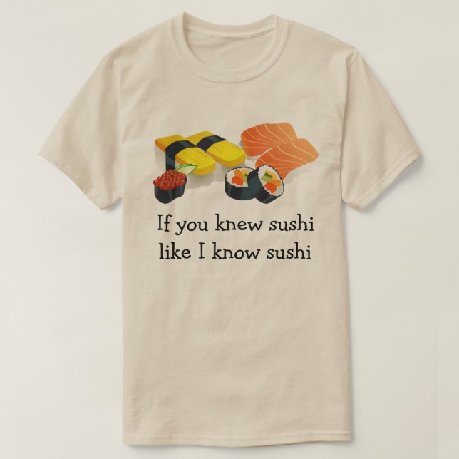 Sushi T-Shirt (Design Front)