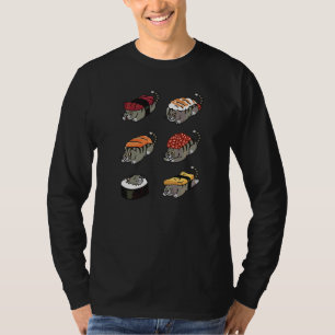 Sushi Tabby Cat Pet T-Shirt