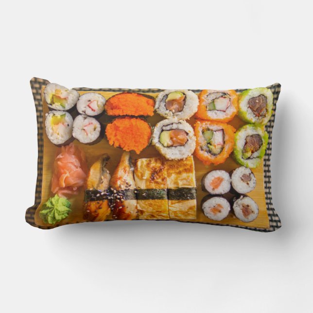 Sushi throw pillows (Front)