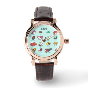 Sushi Time! Get your sushi flavoued time piece! Watch
