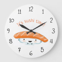 Sushi Time Kawaii Sushi Custom Text