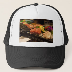 Sushi Time Tuna Tuna Party Fish Food Trucker Hat